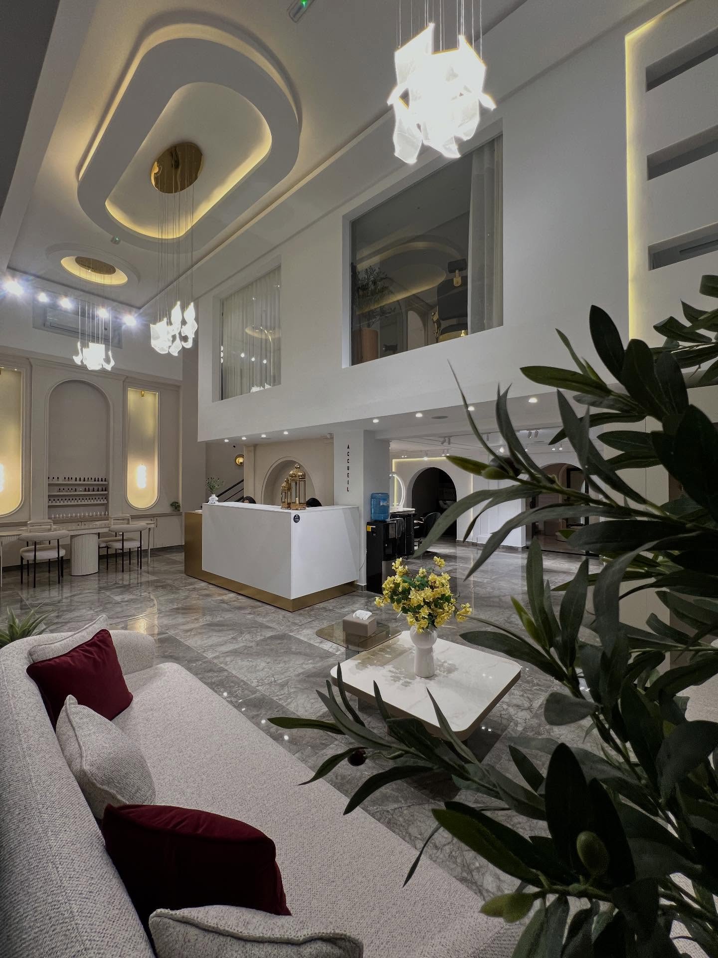 Accueil de l'espace Glow & Co